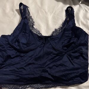Aerie Midnight Blue Lace Bralette